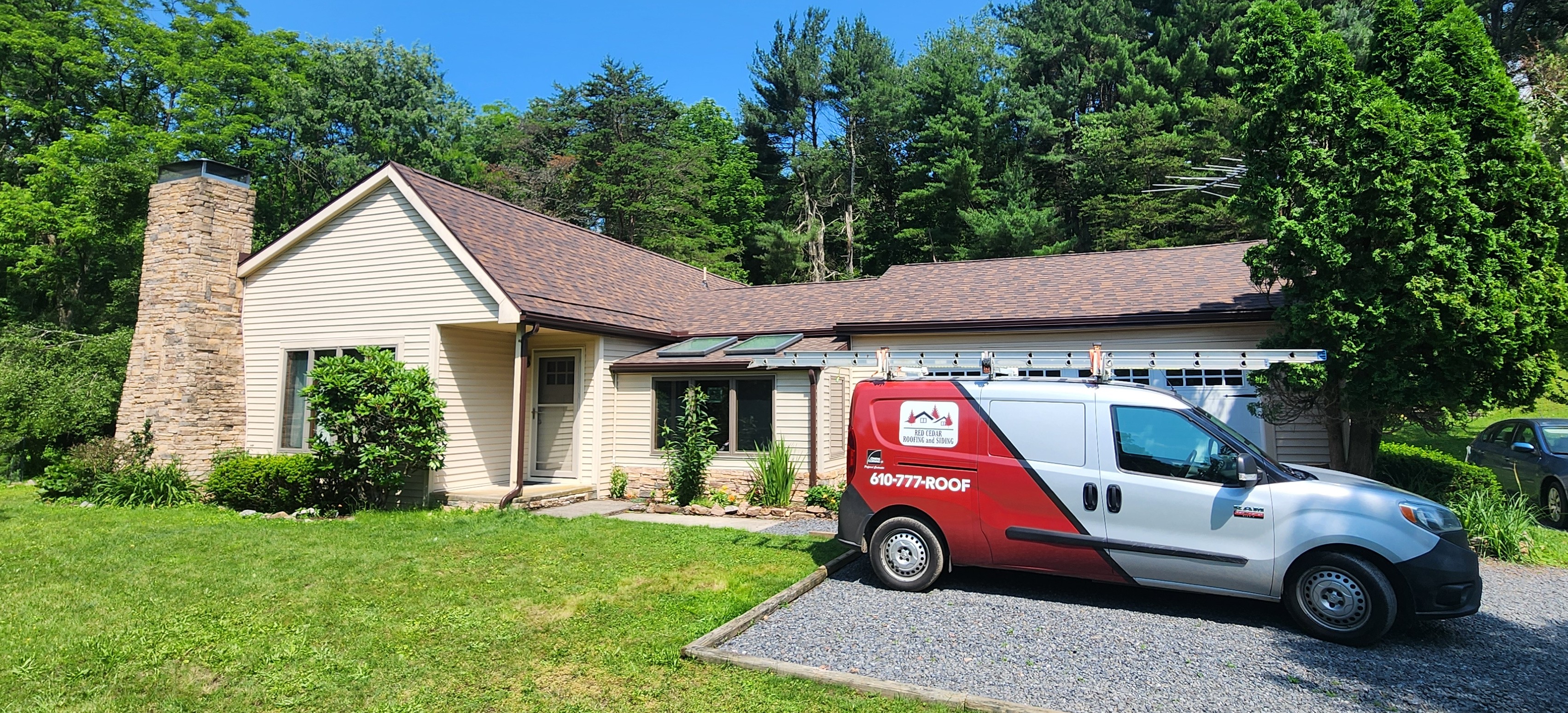 Metal roof and siding